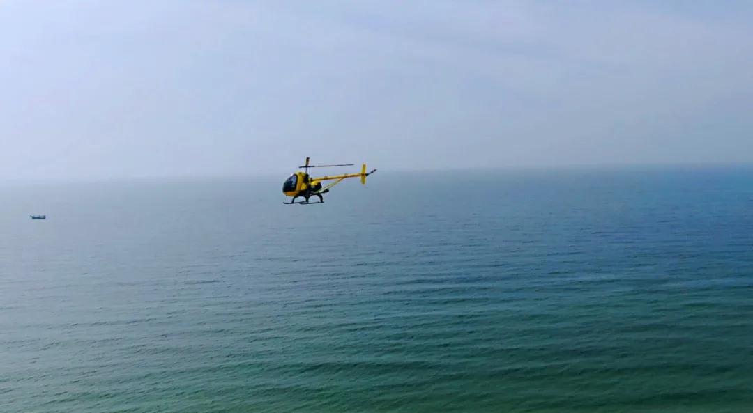 重磅—JH-5小白虎无人直升机成功跨越南海海域